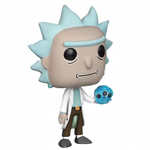 Pop Rick and Morty Rick with Crystal Skull Vinyl Figure : Funko